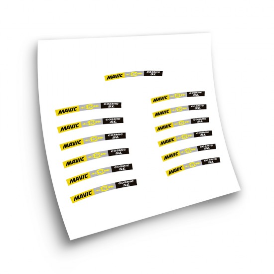 Stickers Pour Jantes de Velo Mavic Cosmic SL MTB 29 - Star Sam