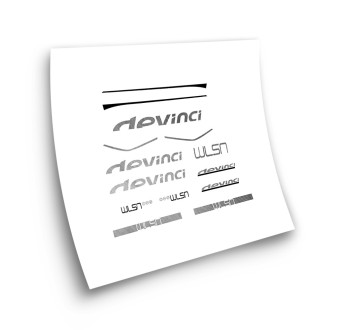 Pegatinas Para Cuadro De Bicicleta Devinci Modelo 4 - Star Sam