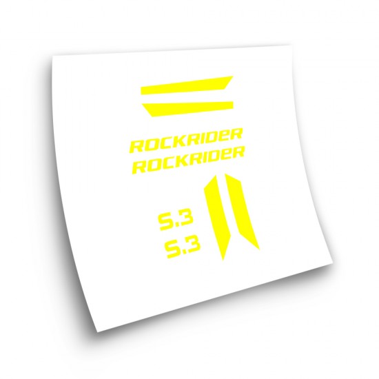 Pegatinas Para Cuadro De Bicicleta Rockrider S.3 Modelo 2 - Star Sam